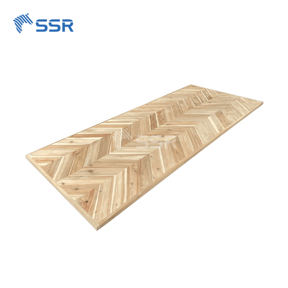 Eco-Friendly Acacia Chevron Countertops Eco-Friendlyfor Timeless Elegance