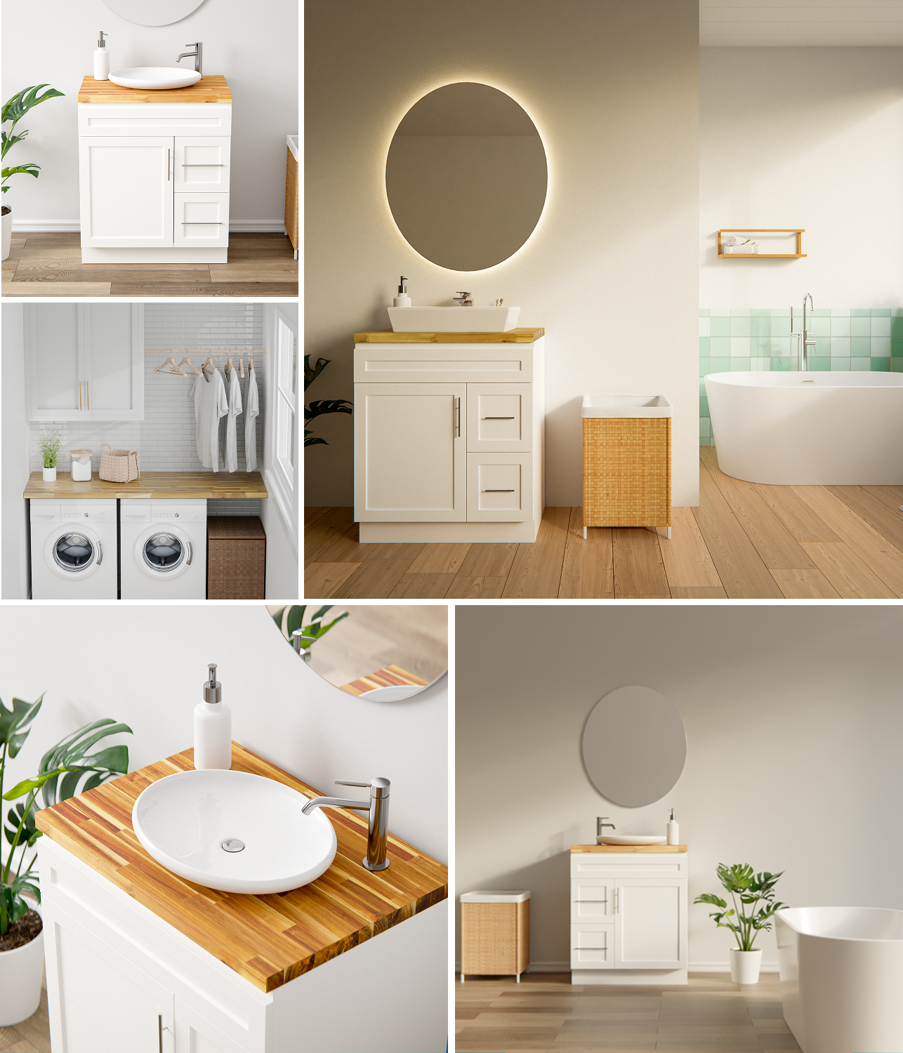 Acacia Wood Butcher Block Countertops Supplier